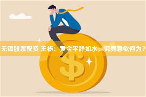 无锡股票配资 王杨：黄金平静如水，究竟意欲何为？